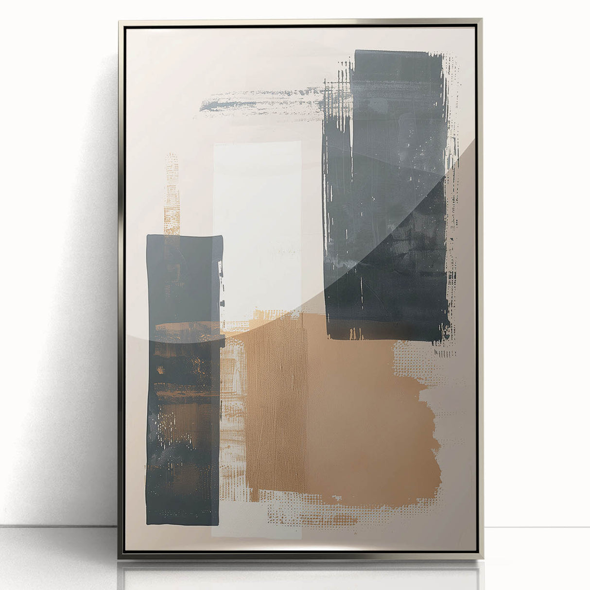 Vintage Modern Style Wall Art - Retro Minimalist Geometric Abstract