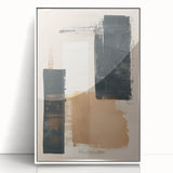 Vintage Modern Style Wall Art - Retro Minimalist Geometric Abstract