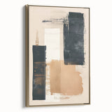 Vintage Modern Style Wall Art - Retro Minimalist Geometric Abstract
