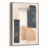 Vintage Modern Style Wall Art - Retro Minimalist Geometric Abstract