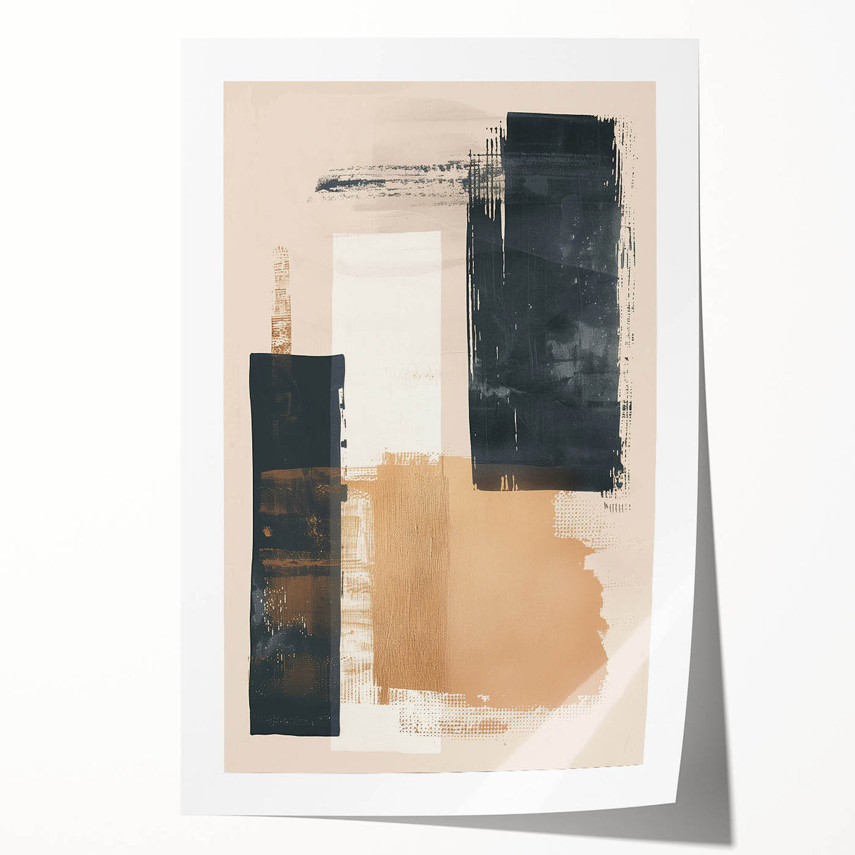 Vintage Modern Style Wall Art - Retro Minimalist Geometric Abstract