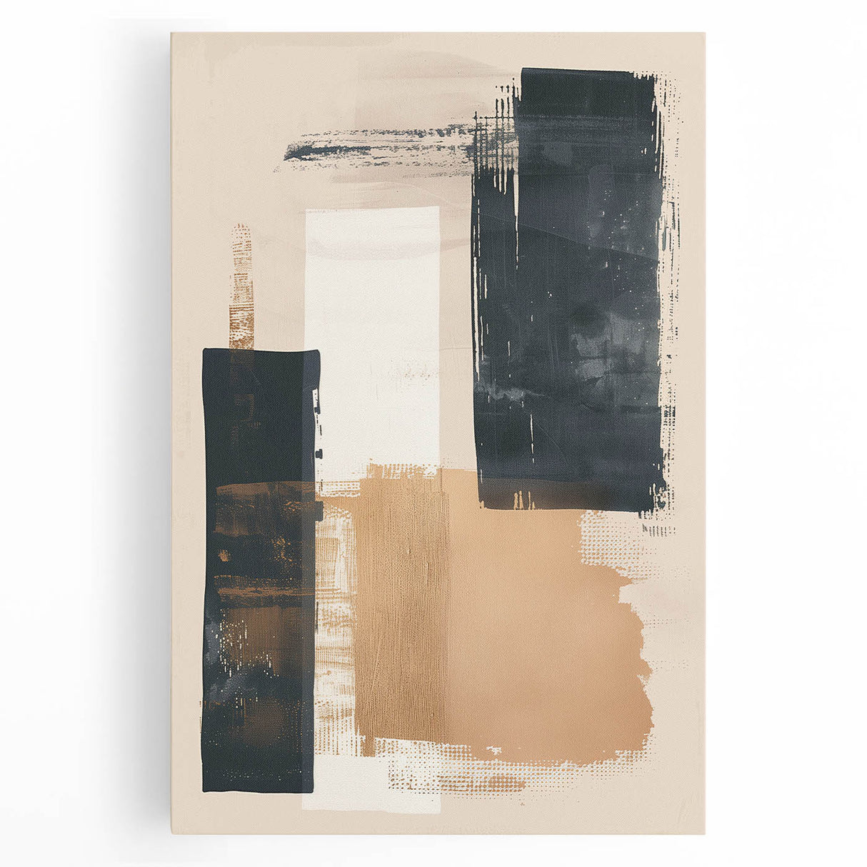 Vintage Modern Style Wall Art - Retro Minimalist Geometric Abstract