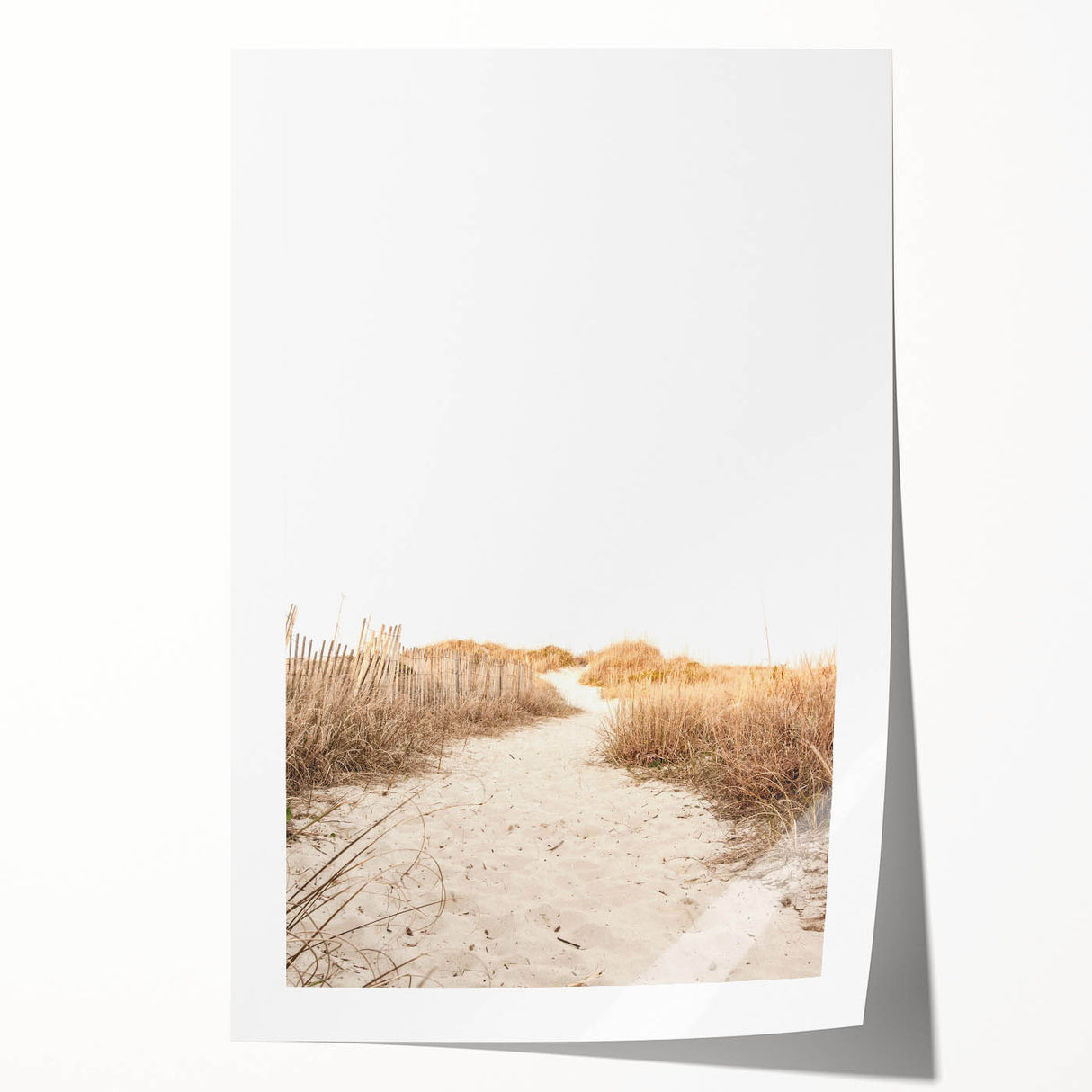Extra large rolled canvas print featuring a floral design in pastel shades, ideal for art wall dining room.