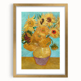 Abstract art print featuring swirling blue and yellow tones on a framed canvas, suitable for dining room or bedroom decor.