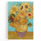 Black and white stretched canvas print of Van Gogh’s artwork, ideal for kitchen wall art or bedroom ambiance.