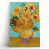 Large black and white stretched canvas print of Van Gogh's 'Starry Night', ideal for kitchen wall art.