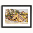 Modern Wall Art – Camp with Ambulance by John Singer Sargent