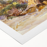 Modern Wall Art – Camp with Ambulance by John Singer Sargent