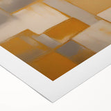 Abstract strokes wall art on rolled canvas showcasing vibrant colors and dynamic brushwork, perfect for modern decor. Packaged securely in a cardboard tube for safe delivery.