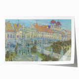 Modern Wall Art – On Hlavná Street in Košice by Konštantín Bauer