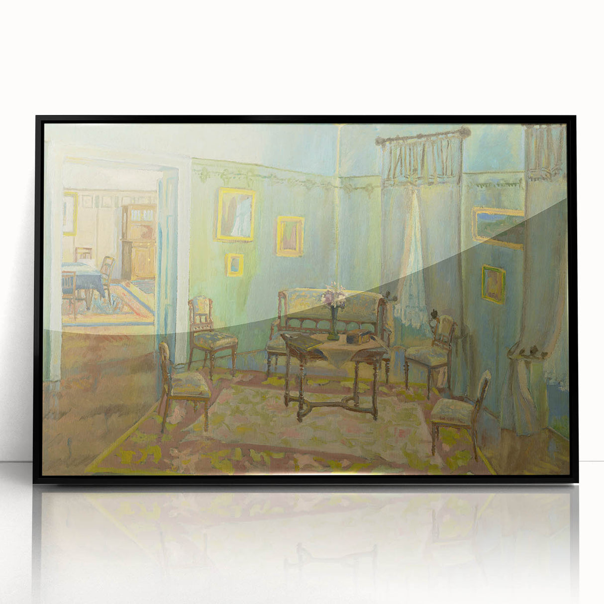 Modern Wall Art – Room Interior by Konštantín Bauer