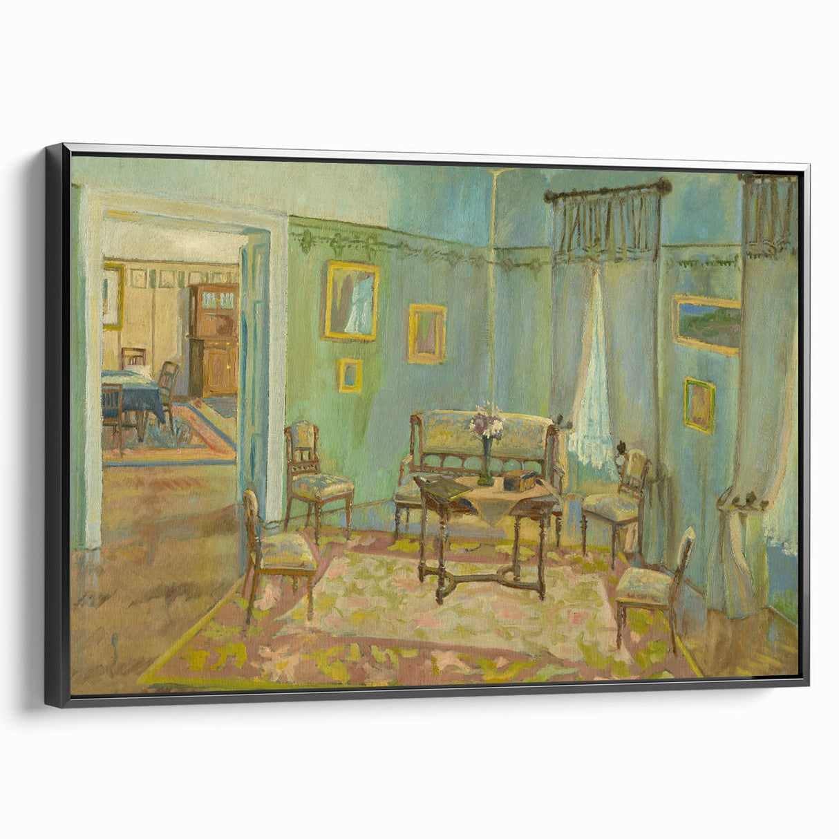 Modern Wall Art – Room Interior by Konštantín Bauer