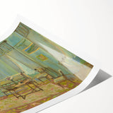 Modern Wall Art – Room Interior by Konštantín Bauer