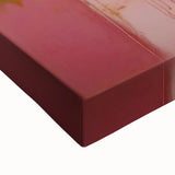 Close-up of abstract strokes wall art on stretched canvas, showcasing vibrant colors and dynamic patterns, perfect for modern home decor and artistic expression.