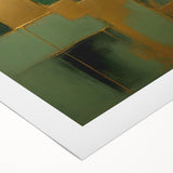 Vibrant abstract strokes wall art on rolled canvas, showcasing a blend of bold colors and dynamic shapes, ideal for modern home decor and artistic expression.