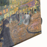 Place Pigalle at Night" by Pierre Bonnard - Illuminated Cityscape