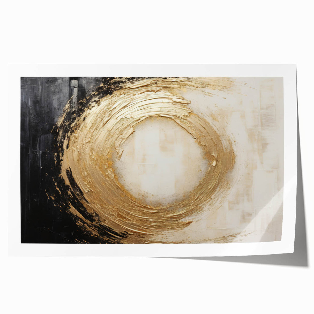 Abstract strokes wall art print showcasing vibrant colors and dynamic shapes, perfect for modern decor. Ideal for enhancing living spaces with artistic flair.