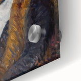 Portrait Wall Art - Girl with Fox Furs by William James Glackens