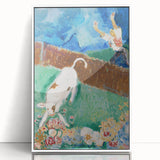 Charming Farm Scene - Calf (1932) by Cyprián Majerník