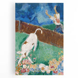 Charming Farm Scene - Calf (1932) by Cyprián Majerník