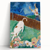 Charming Farm Scene - Calf (1932) by Cyprián Majerník