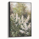 Floral Garden Serenity - Nature-Inspired Canvas Wall Art