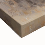 Close-up of vibrant abstract figurative wall art on stretched canvas, showcasing bold colors and intricate textures, perfect for modern home decor.