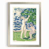 Expressionist Artwork – Girls Picking Apples by Edvard Munch Print