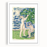 Expressionist Artwork – Girls Picking Apples by Edvard Munch Print