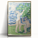 Expressionist Artwork – Girls Picking Apples by Edvard Munch Print