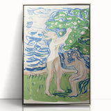 Expressionist Artwork – Girls Picking Apples by Edvard Munch Print
