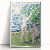 Expressionist Artwork – Girls Picking Apples by Edvard Munch Print