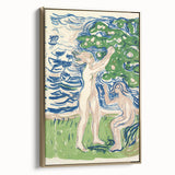 Expressionist Artwork – Girls Picking Apples by Edvard Munch Print