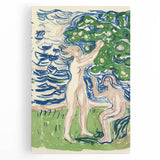 Expressionist Artwork – Girls Picking Apples by Edvard Munch Print