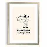 Textured abstract art print in neutral shades on framed canvas, suitable for bedroom wall decor.