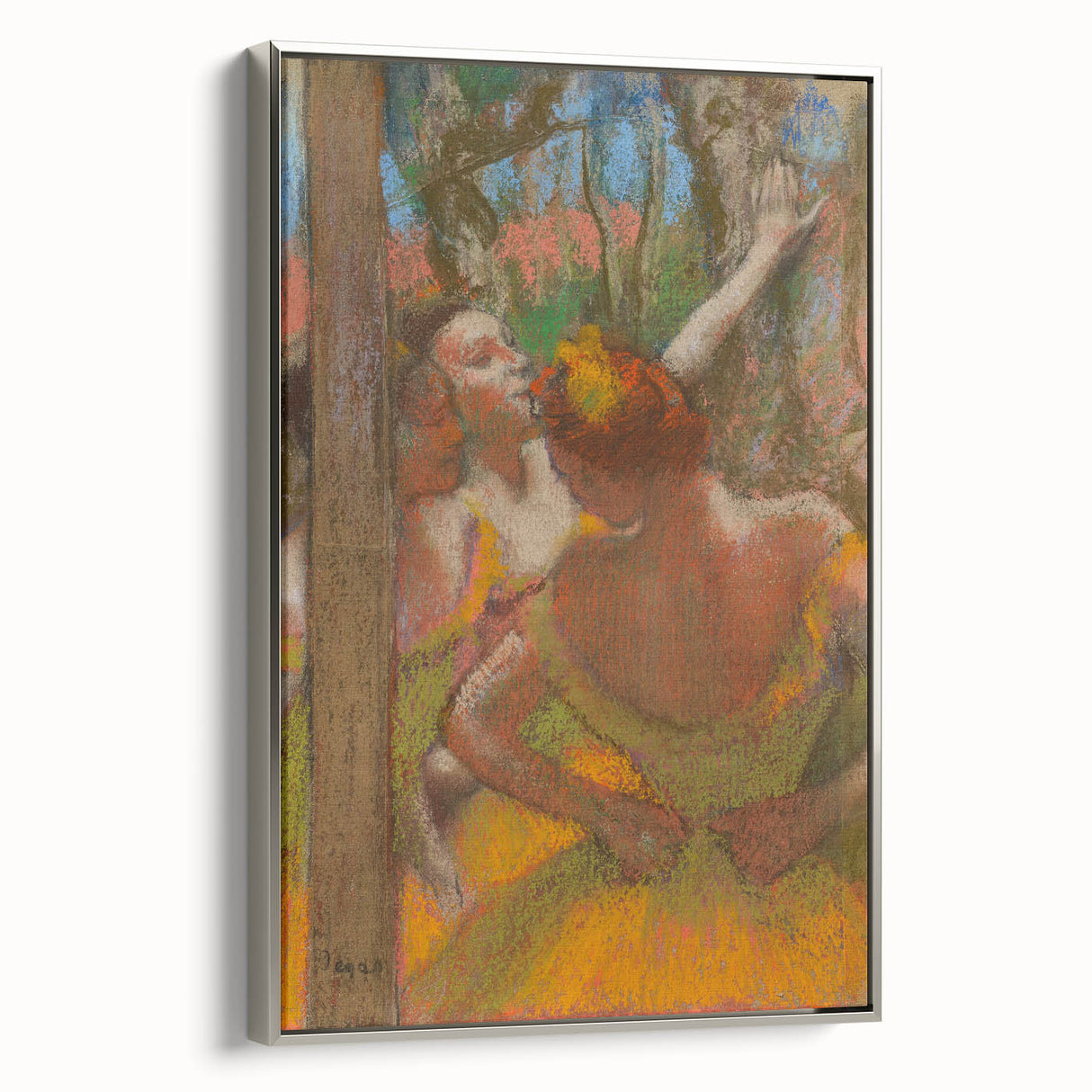 Impressionist Wall Art: Edgar Degas' Vibrant Dancers 1896 Print