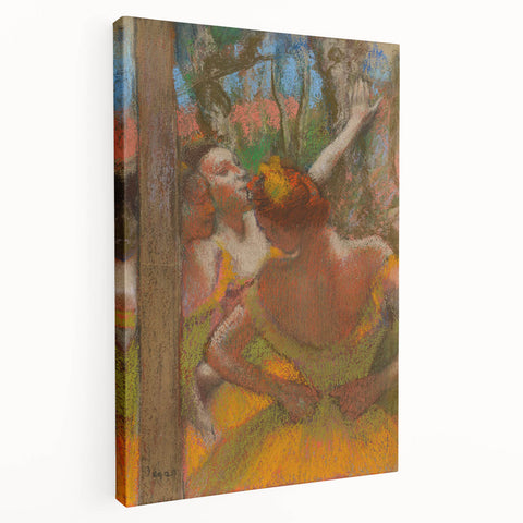 Impressionist Wall Art: Edgar Degas' Vibrant Dancers 1896 Print