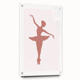 Ballet Dancer Silhouette Kids Room Print - Nursery Wall Art