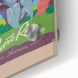 Vintage Puerto Rico Travel Poster - Discover the Americas