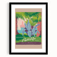 Vintage Puerto Rico Travel Poster - Discover the Americas