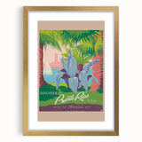Vintage Puerto Rico Travel Poster - Discover the Americas