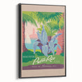 Vintage Puerto Rico Travel Poster - Discover the Americas