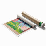 Vintage Puerto Rico Travel Poster - Discover the Americas