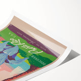 Vintage Puerto Rico Travel Poster - Discover the Americas