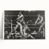 Dempsey and Firpo Realism Art Print - George Bellows Boxing Illustration
