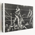 Dempsey and Firpo Realism Art Print - George Bellows Boxing Illustration