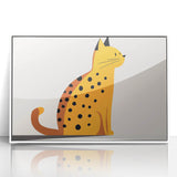 Spotted Cat Illustration – Boys Room Wall Art
