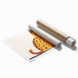 Spotted Cat Illustration – Boys Room Wall Art