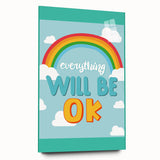 Children’s Learning Art Print – Everything Will Be OK Motivational Poster