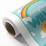 Children’s Learning Art Print – Everything Will Be OK Motivational Poster